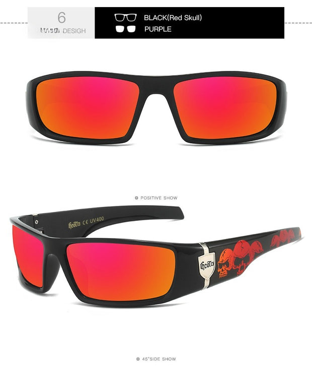 Bandit Style Hip Hop Fashion West Coast Polarized Sunglasses